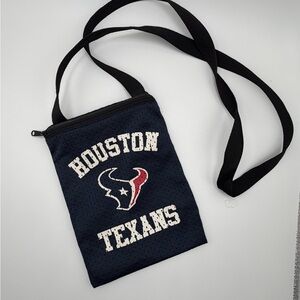 Houston Texans Navy Crossbody Bag